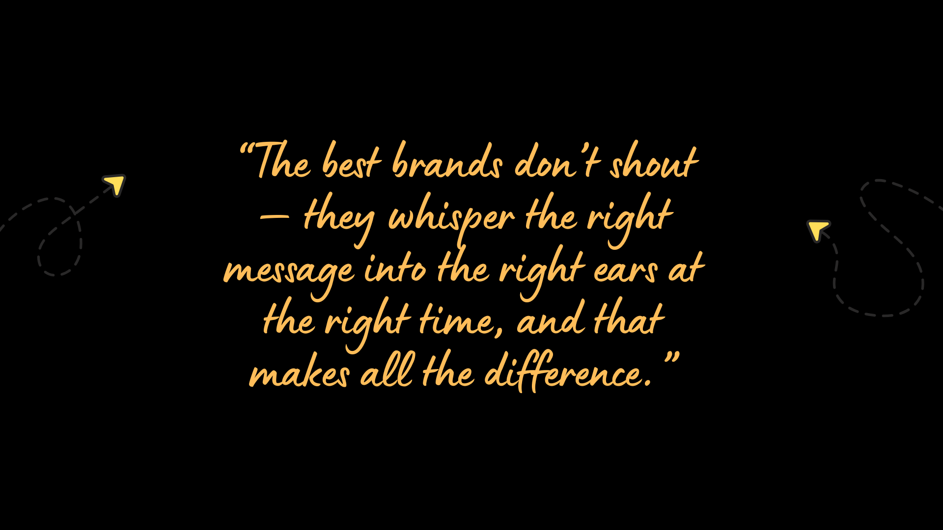 Adzynix brand tagline design