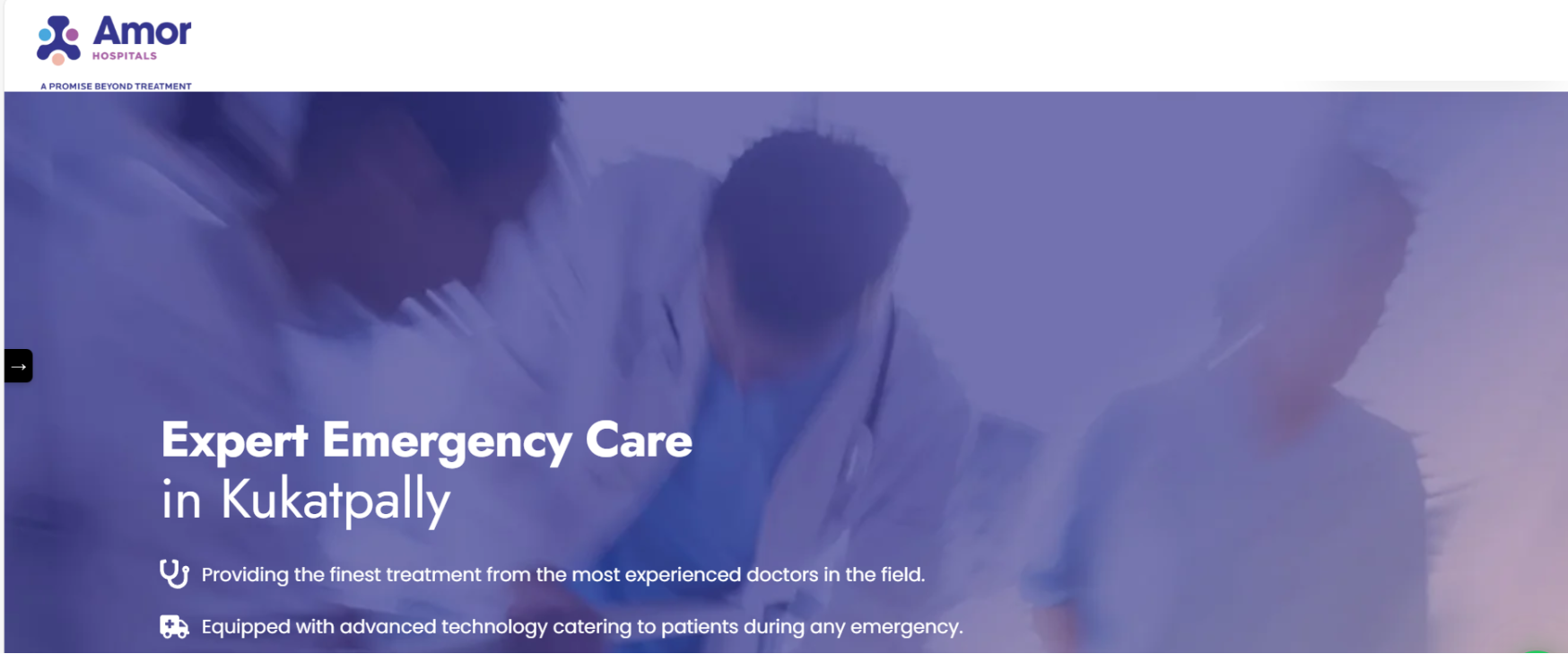  - amor hospital banner image