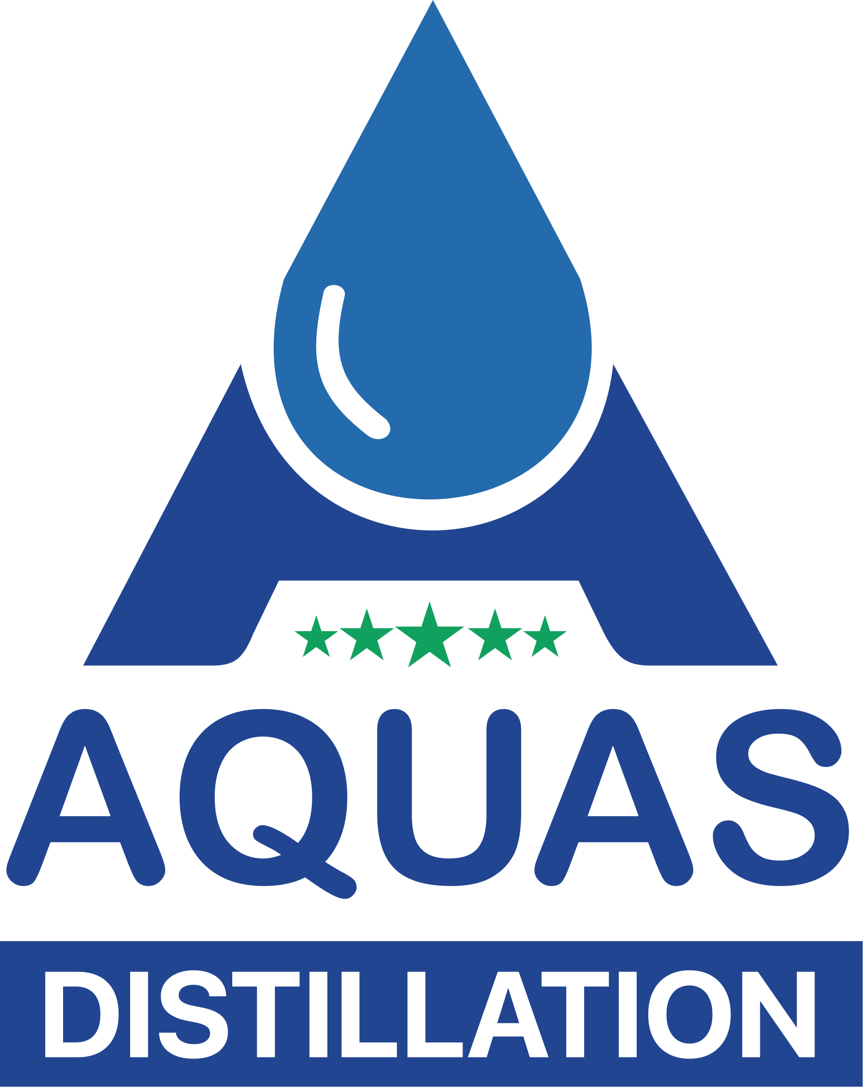 Adzynix:  - aquas distillation logo