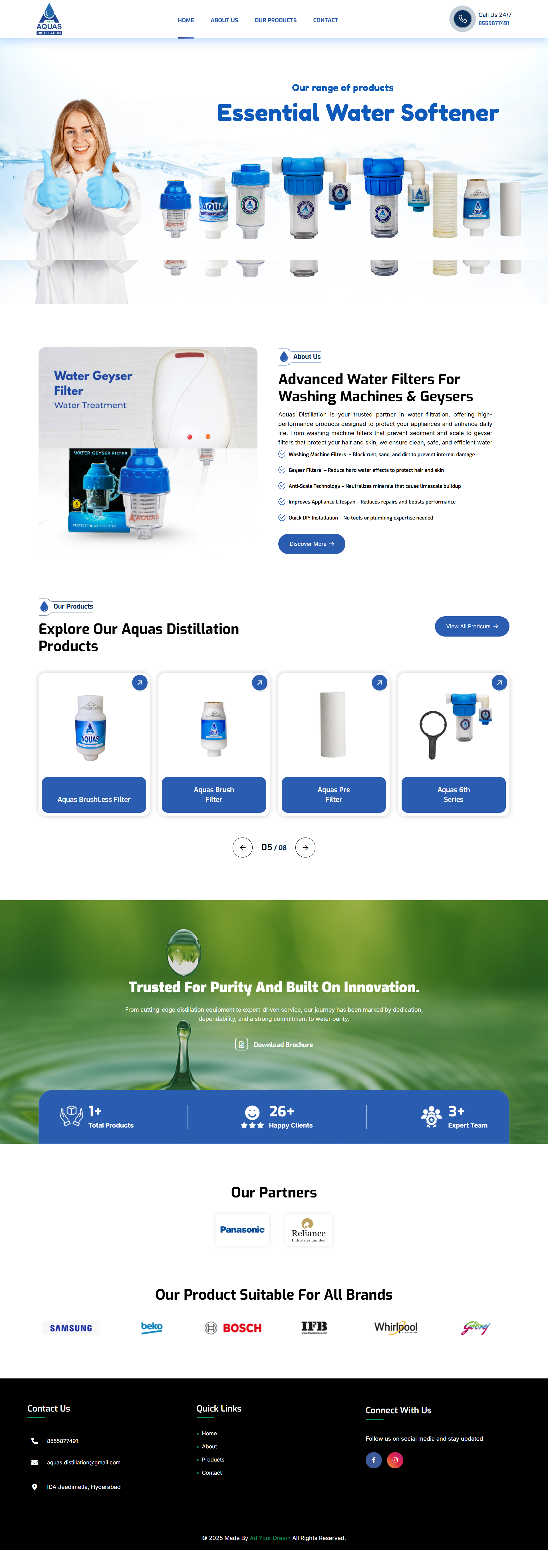 Digital marketing project portfolio by Adzynix