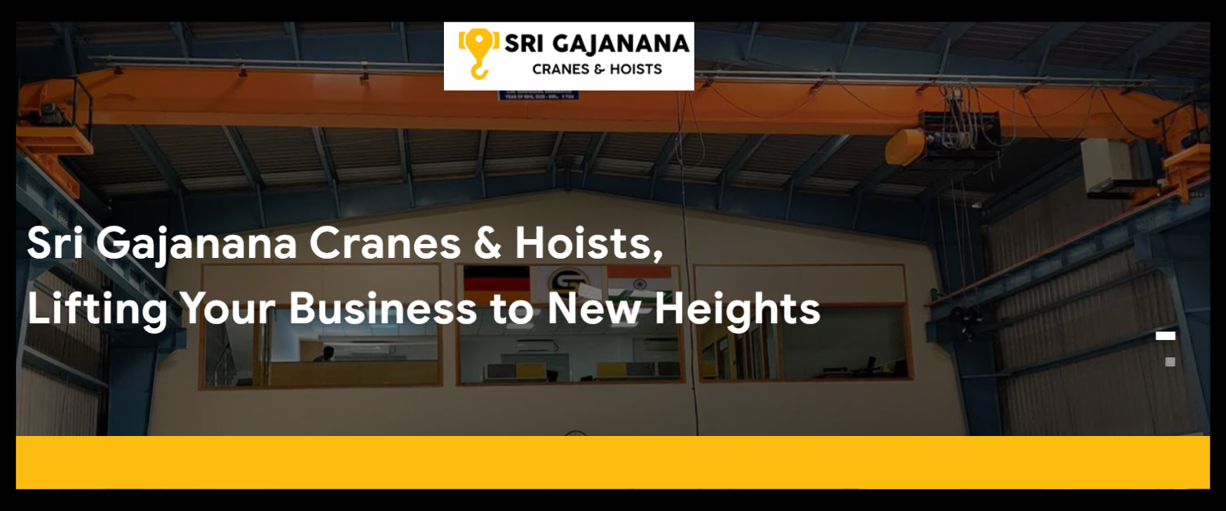 Adzynix:  - Srigajanana cranes Banner