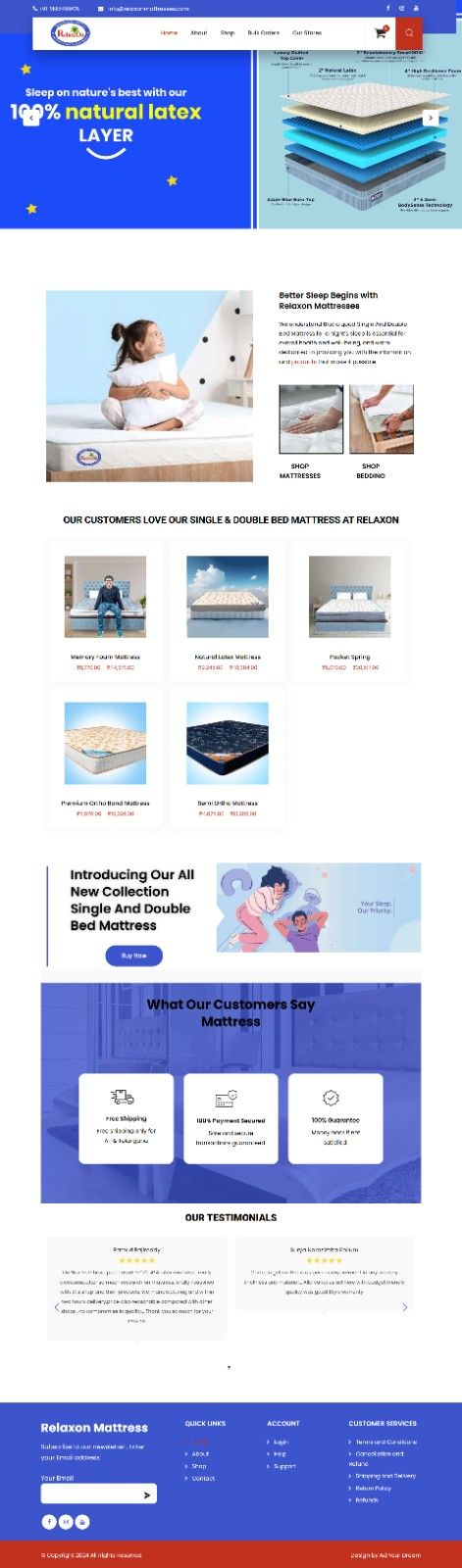 Digital marketing project portfolio by Adzynix