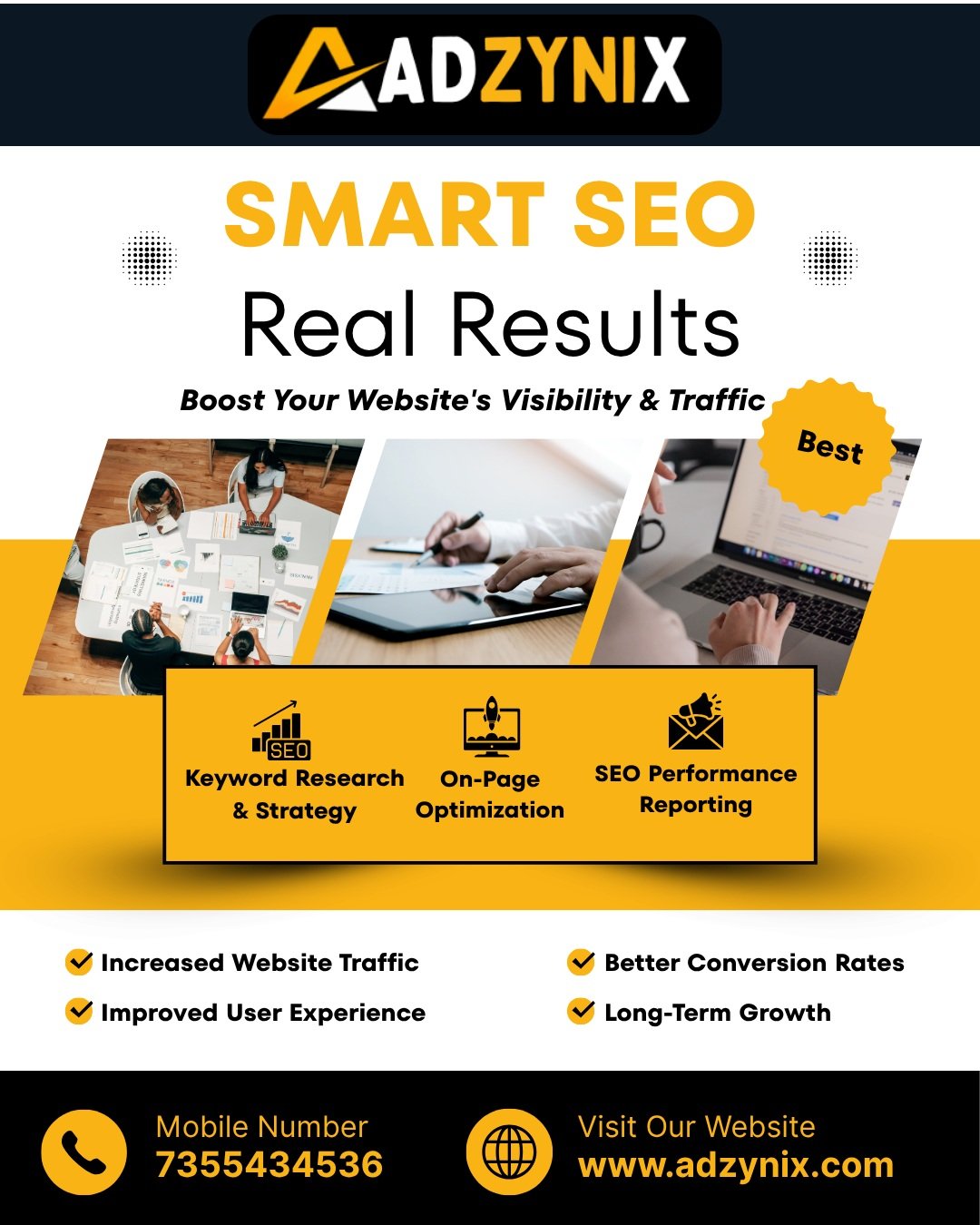 🚀 SMART SEO. REAL RESULTS.

Is your website getting traffic but not enough leads?

It’s …