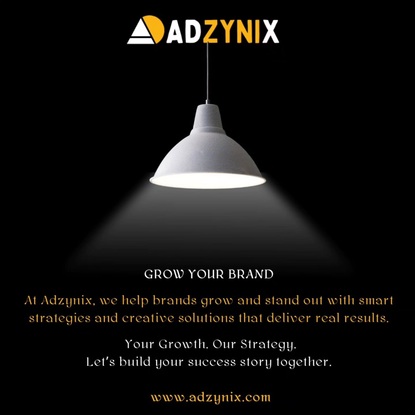 Shine a Light on Your Brand’s Potential! 

At Adzynix, we don’t just market — we strategi…